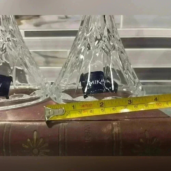 Mikasa Capella 9inch Candle Stick Pair of 2 - Picture 2 of 6